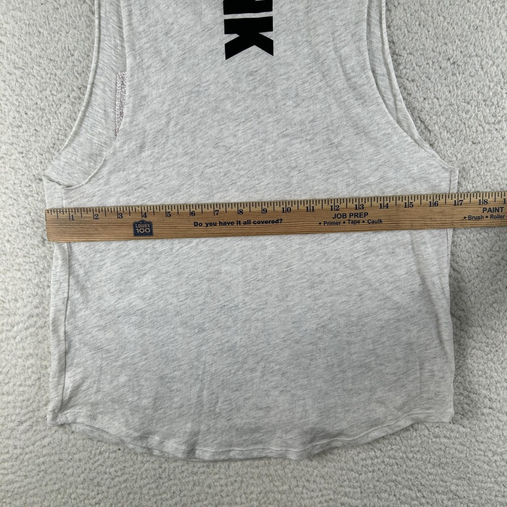 PINK Victoria's Secret Tank Top Womens XS Sequin Flag Graphic USA 4th July Y2K - Picture 9 of 10